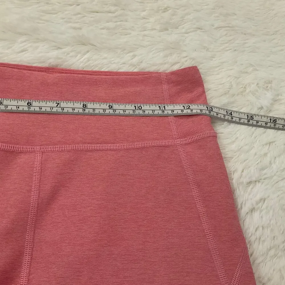 Outdoor Voices Women’s 9” Pink Bike‎ Shorts - Size Small